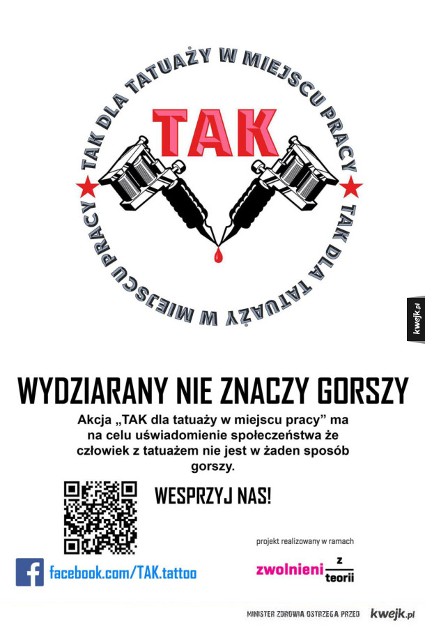 TAK dla tatuaży