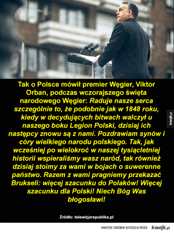 Orban o Polsce