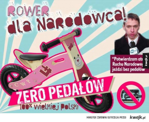 Rower dla narodowca!