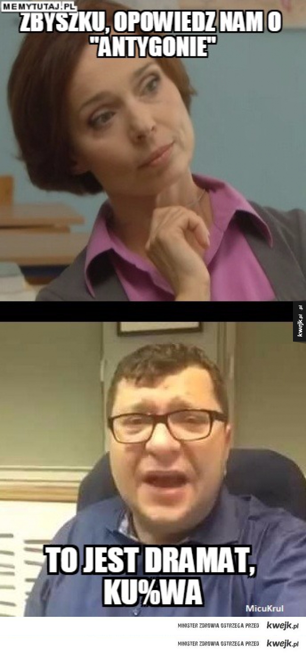 Zbychu na lekcji