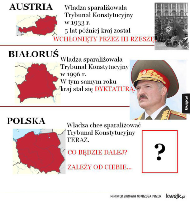 Trybunał - czym to grozi?