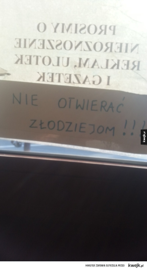 Pod żadnym pozorem
