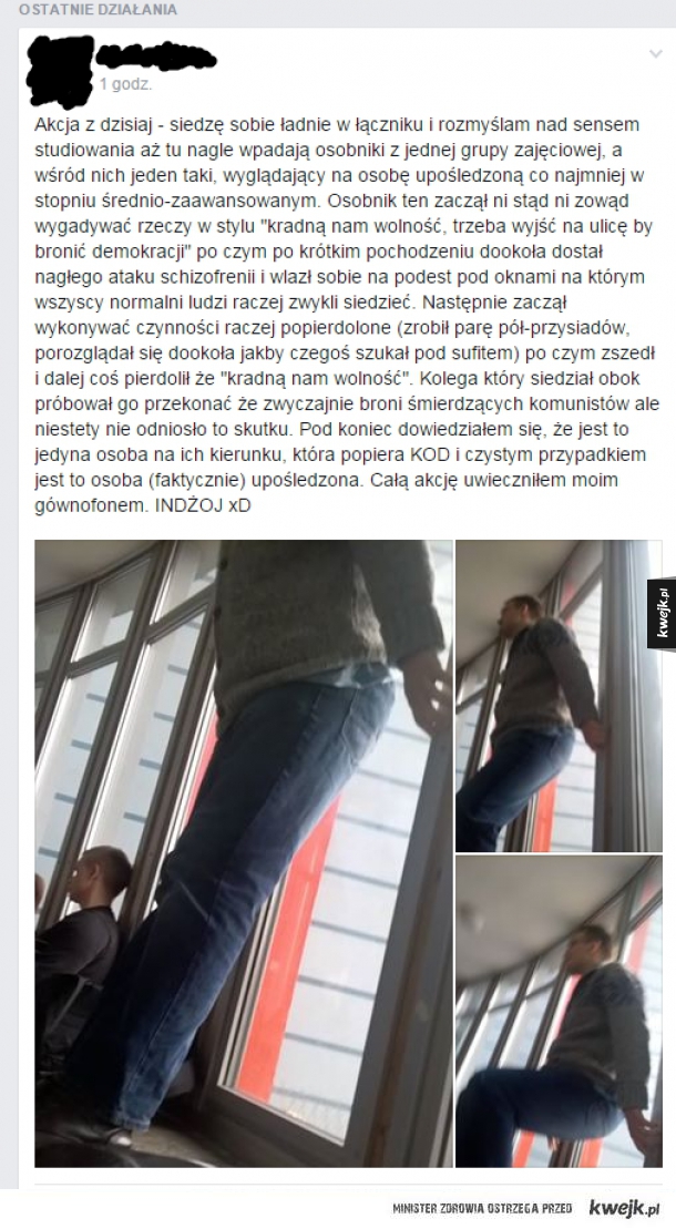 Na takiej jednej uczelni
