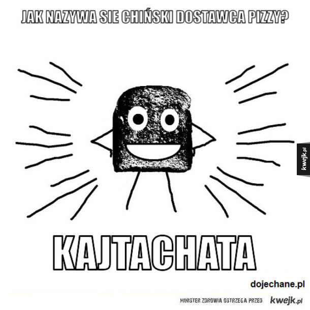 Jak nazywa się chiński dostawca pizzy?