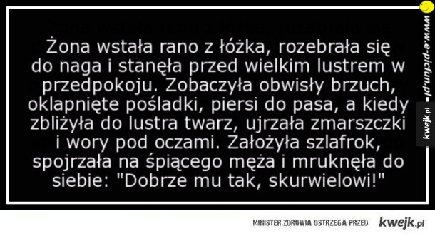 Żona w lustrze