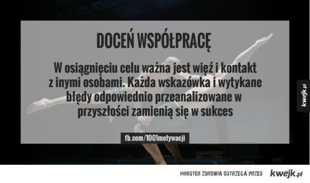 Doceń współpracę