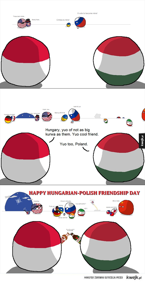 Dwa bratanki - komiksy z Polandball i HungaryBall!
