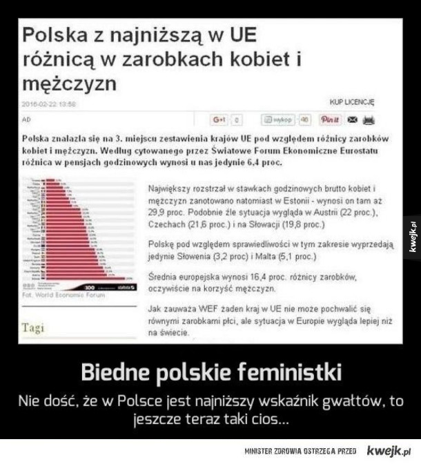 Biedne polskie feministki
