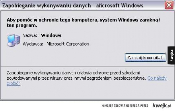 Windows zamyka Windows