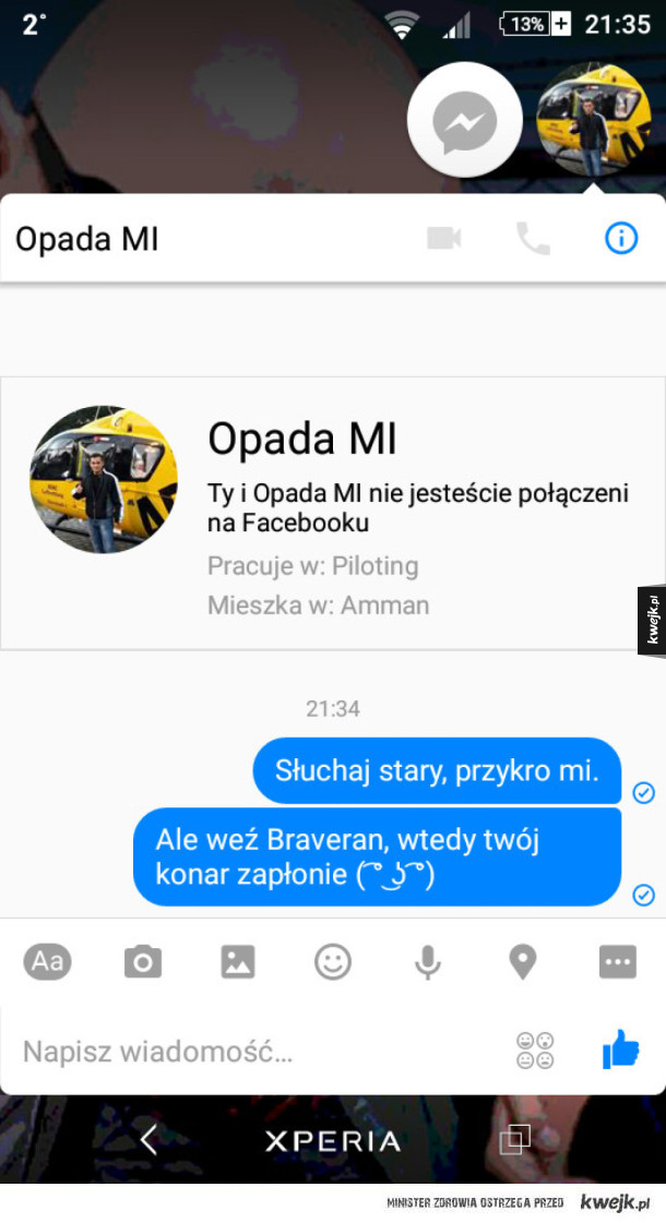 Szkoda chłopa