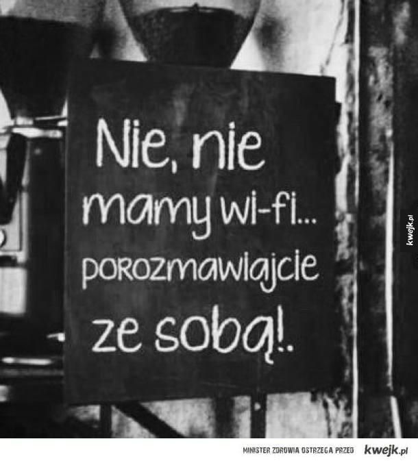 brak wifi