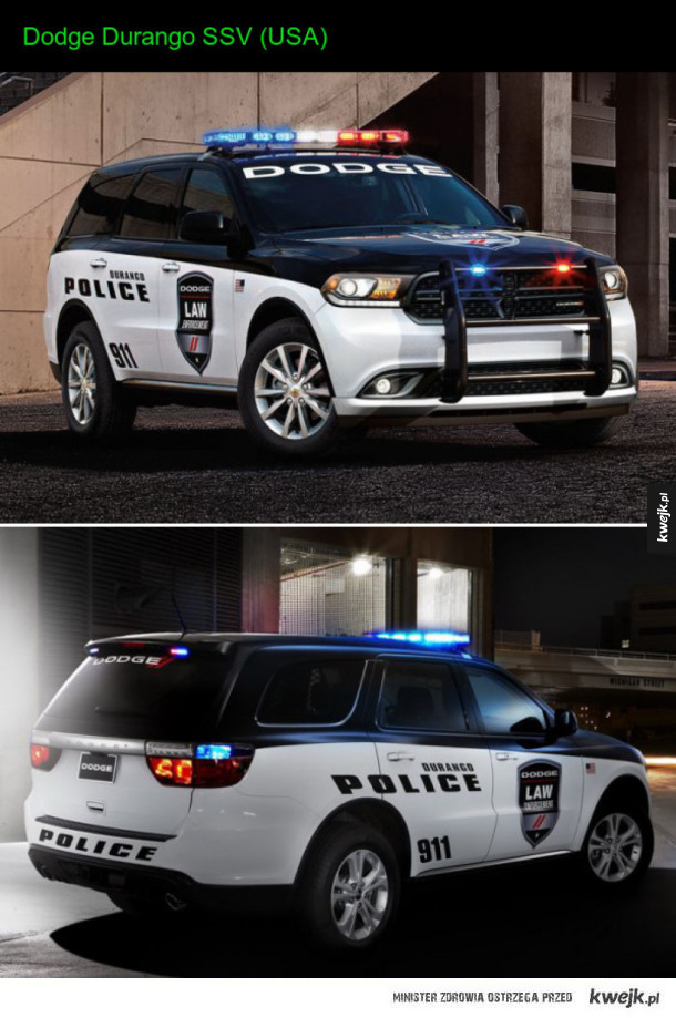 Policyjne samochody