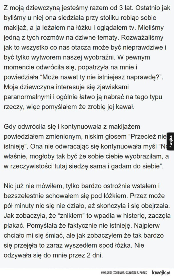 Najlepsze anonimowe wyznana polskich internautów