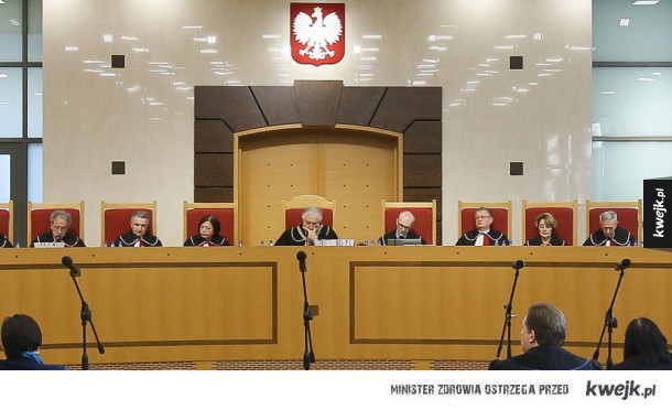 Art.197 Konstytucji RP: "Organizację TK oraz tryb postępowania przed TK określa ustawa."