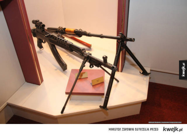Wystawa skonfiskowanej broni