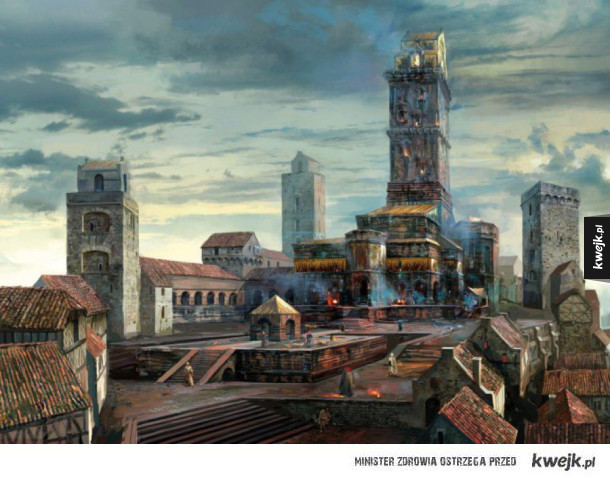 Grafiki koncepcyjne i promocyjne do gry Wiedźmin 3 Dziki Gon
