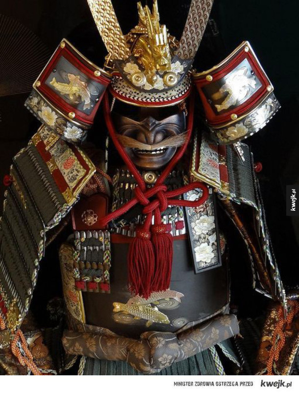 Niesamowite samurajskie stroje i zbroje
