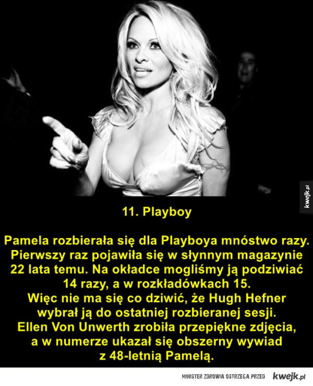 Pamela Anderson to nie tylko cycki
