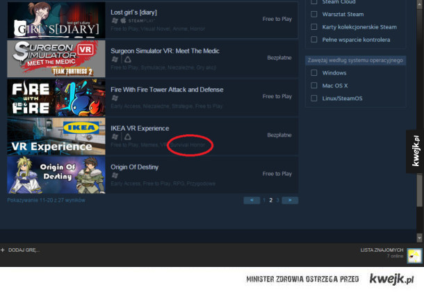 Survival horror...