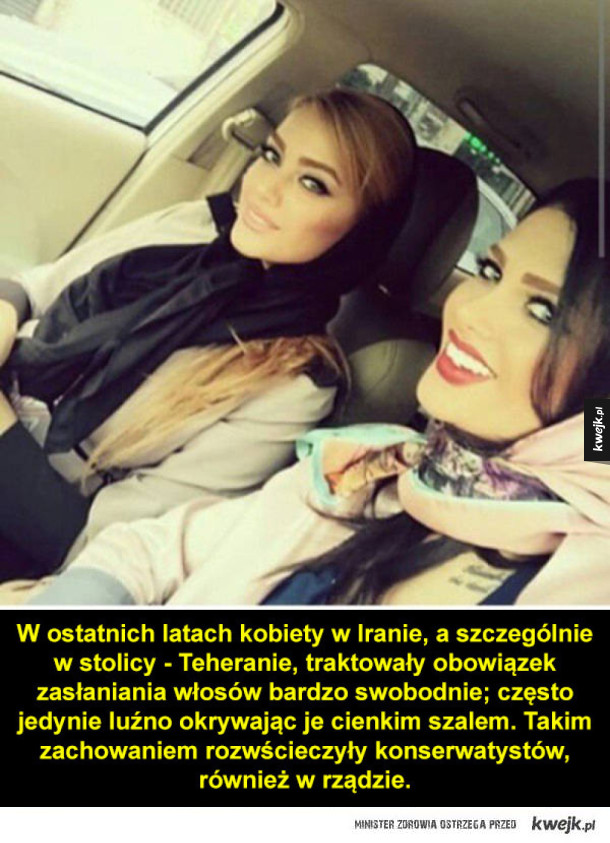 Irańska policja aresztuje modelki
