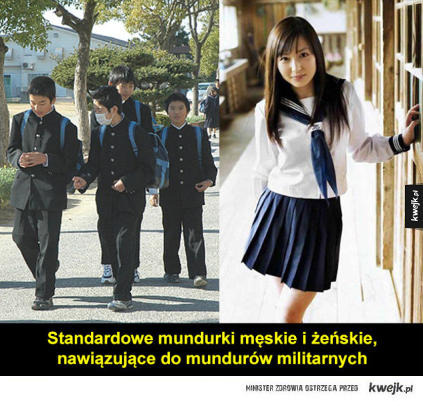 Ciekawostki o japońskich mundurkach szkolnych