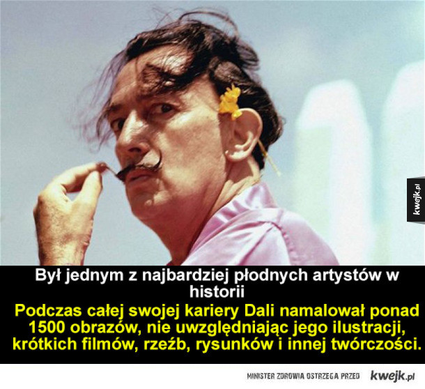Salvador Dali - tego o nim nie wiedziałeś!