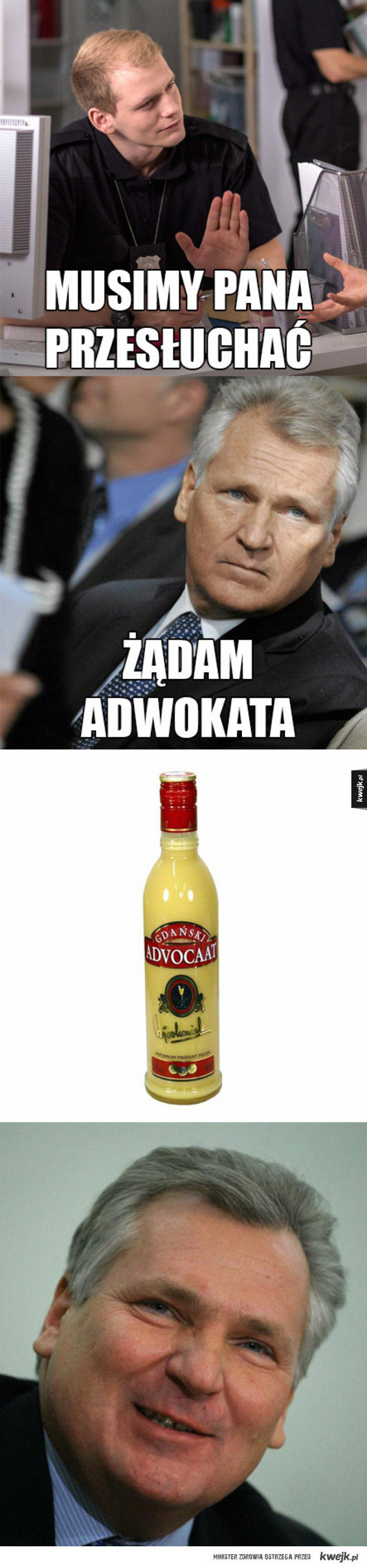 Kwasniewski na propsie