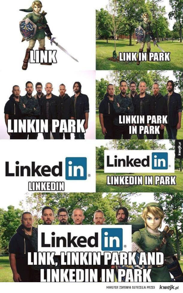 Link in park
