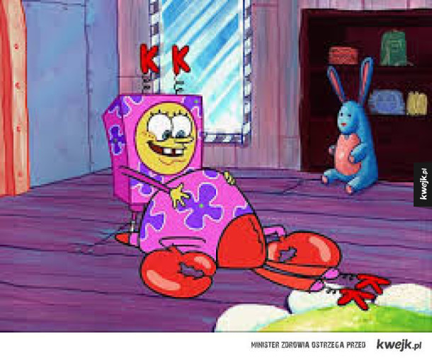 Spongebob to taki trochę rysunkowy horror
