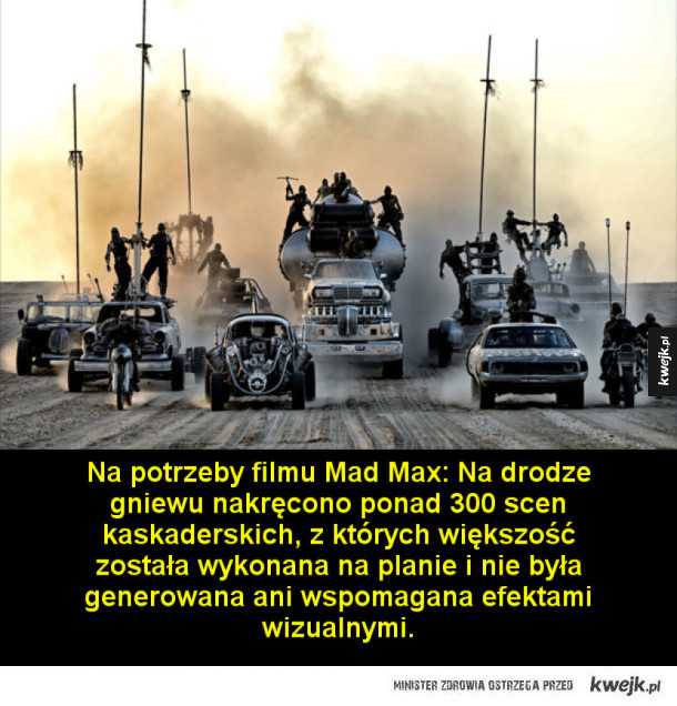 Ciekawostki o filmowej serii Mad Max