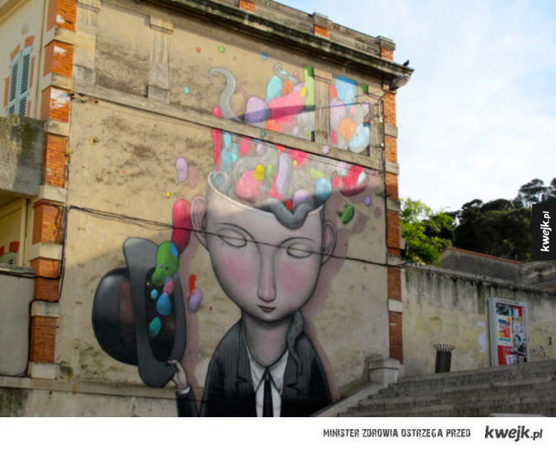 Niesamowite prace autorstwa francuskiego artysty ulicznego, Setha Globepaintera