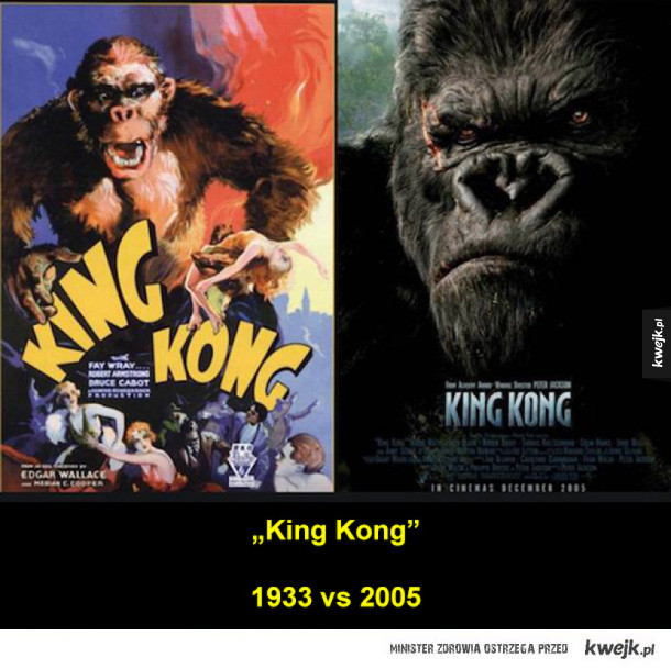 Plakaty filmowe: oryginał vs remake