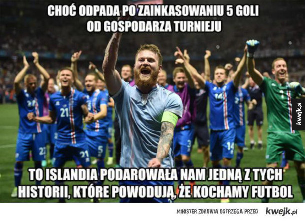 Reakcje internautów po meczu Francja - Islandia