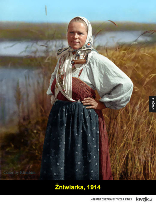 Kolorowane fotografie z dawnej Rosji