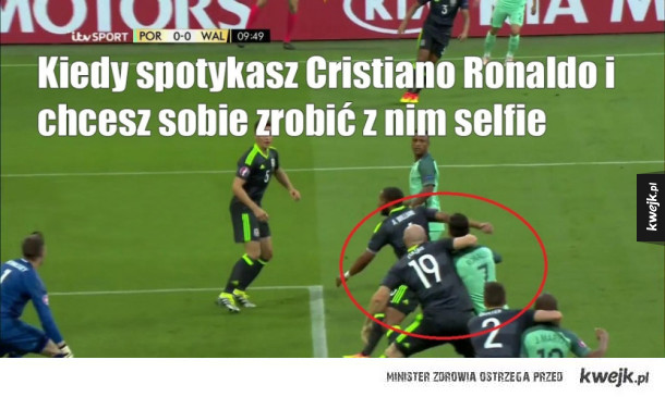 Reakcje internautów po meczu Portugalia - Walia