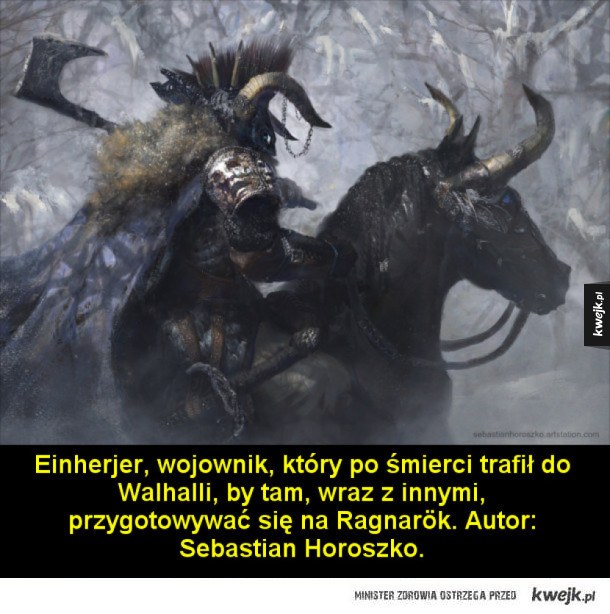 Grafiki inspirowane mitologią nordycką