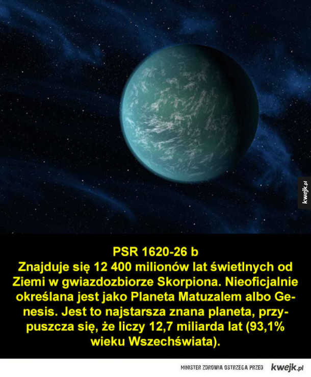 Niezwykłe i interesujące egzoplanety