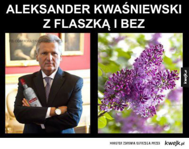 Aleksander Kwaśniewski - człowiek mem