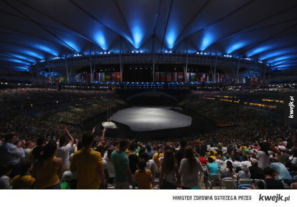 Ceremonia otwarcia IO w Rio