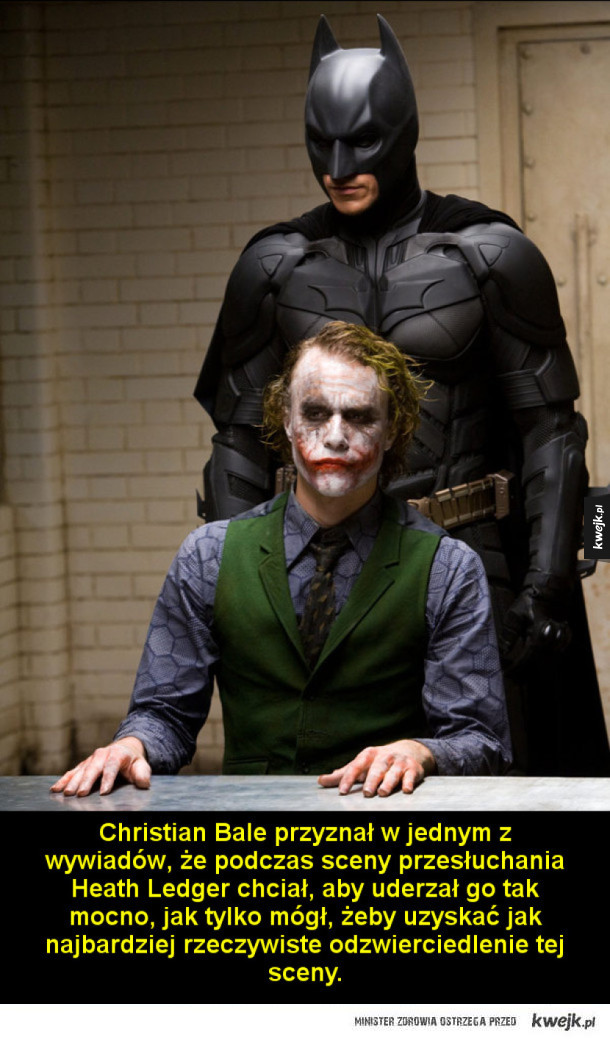 Ciekawostki o trylogii Batmana Christophera Nolana