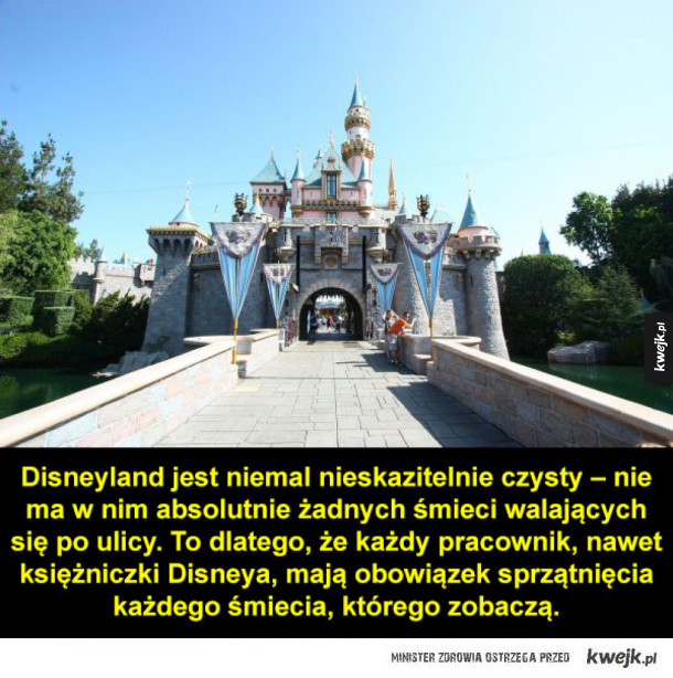 Zasady obowiązujące pracowników Disneylandu