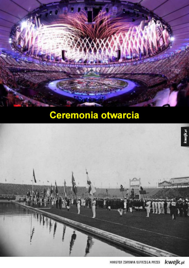 Igrzyska Olimpijskie kiedyś i dziś
