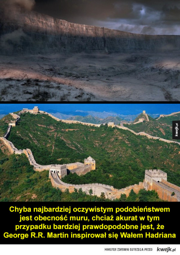Podobieństwa między historią Chin a wydarzeniami z Gry o Tron