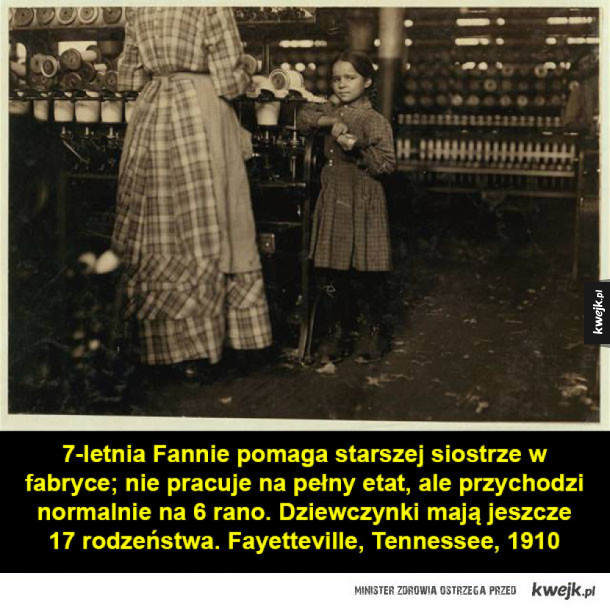 Pracujące dzieci z początku XX wieku