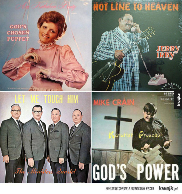 Dziwne okładki chrześcijańskich albumów