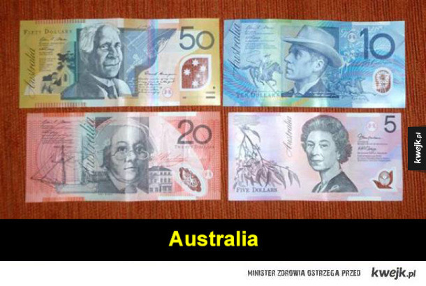 Najciekawsze plastikowe banknoty
