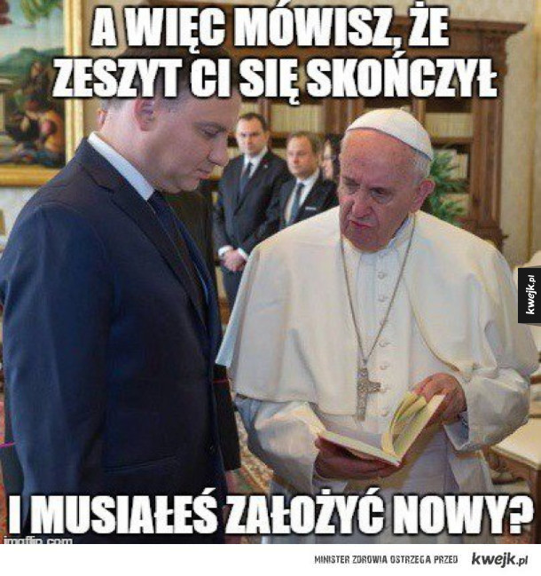 Najlepsze memy z Andrzejem Dudą w roli głównej