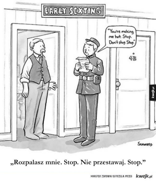 Satyryczne komiksy z tygodnika The New Yorker