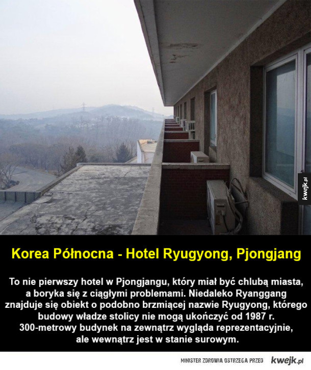 Najbardziej luksusowe hotele w Korei Północnej