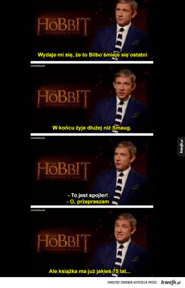 Śmieszki z hobbita z okazji Dnia Hobbita